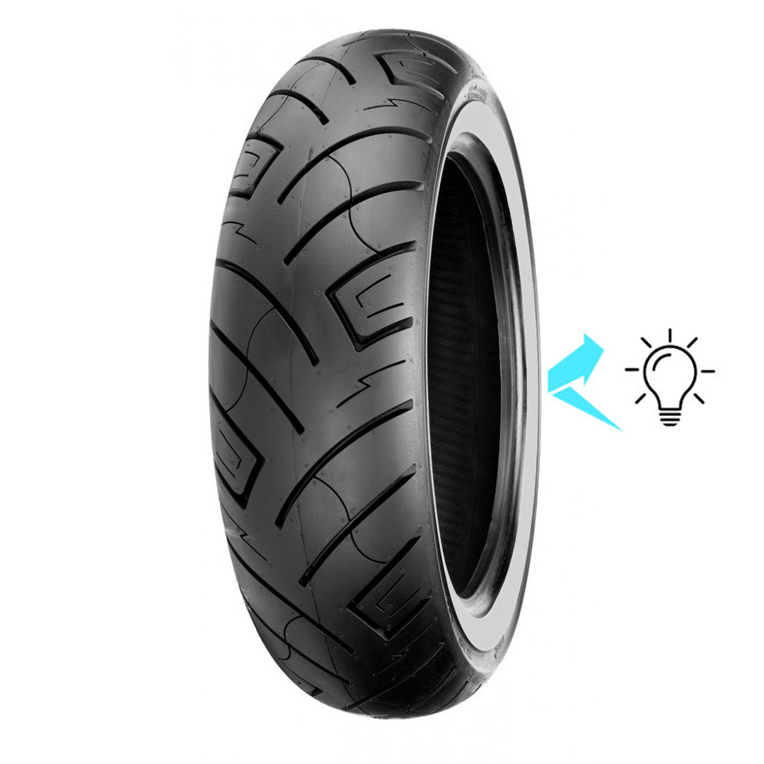 LLANTA SHINKO 130/90B16 73H 6PR TL SR777R HEAVY DUTY (HD) REFLECTOR TRASERA