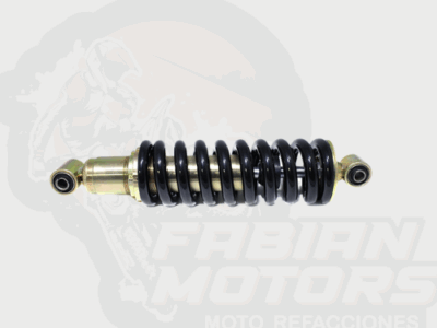 AMORTIGUADOR TRASERO NEGRO P/ DM-200 '15-'18, P/ XEVERUS-250, P/ CROSSMAX PRO 250