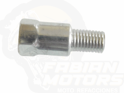 ADAPTADOR ESPEJO DE ROSCA IZQUIERDA A ROSCA DERECHA 10MM