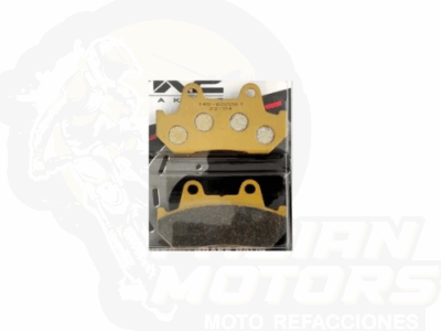 BALATAS DISCO MX2 MX-F002 SBP (69/3) P/ VT500C SHADOW '83-'86, P/ VT-1100 '87-'93, P/ CBR600F '87-'90, P/ CBR-1000 '87-'88 TRAS.