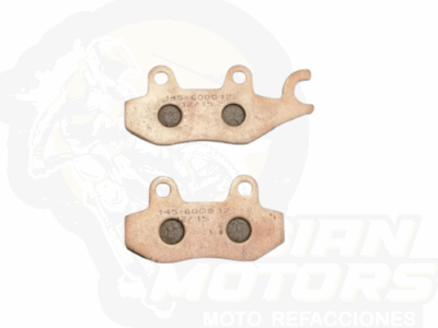 BALATAS DISCO MX2 MX-F009 SBP (165) P/ KLF-300 '89-'05, P/ KLF-400 '93-'99