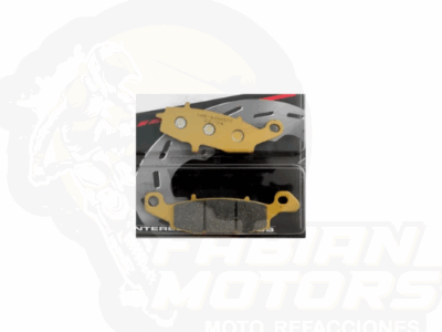 BALATAS DISCO MX2 MX-F048 SNT (229) P/ VULCAN CLASSIC '06-'09, P/ NINJA 650R '06-'08, P/ VULCAN CLASSIC LT '06-'09