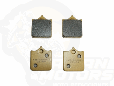 BALATAS DISCO MX2 MX-F104 SBP (604/4) P/ S1000 RR DEL. '10-'17, P/ S1000R '14 NAKED