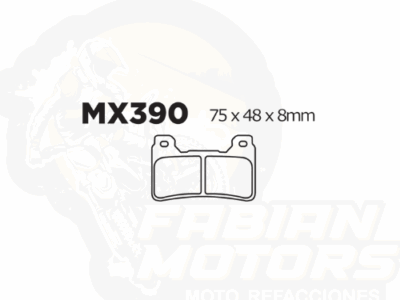 BALATAS DISCO MX2 MX-F114 SNT (390) P/ CBR-600RR '07, P/ CBR-1000RR '04-'07 DEL.