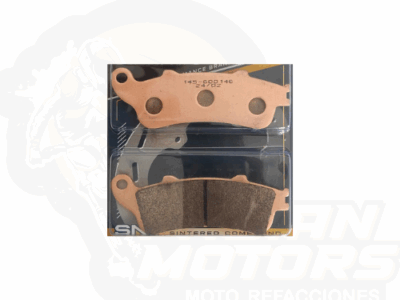 BALATAS DISCO MX2 MX-F144 SNT (261,281) P/ SILVERWING-600 DEL., P/ VFR-800 '98-05, P/ GOLDWING '01-'09