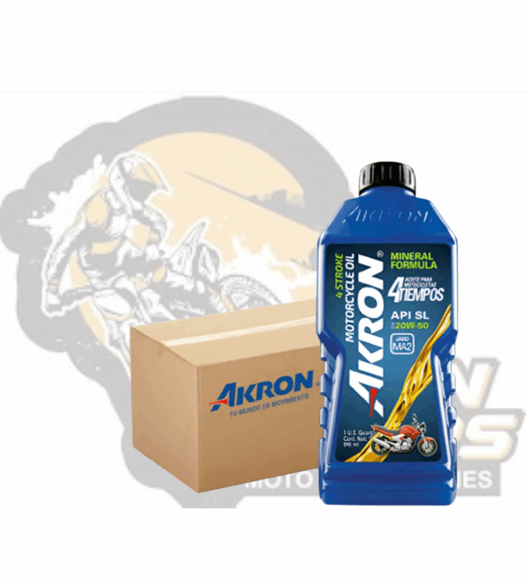 ACEITE AKRON 20W 50 4 TIEMPOS