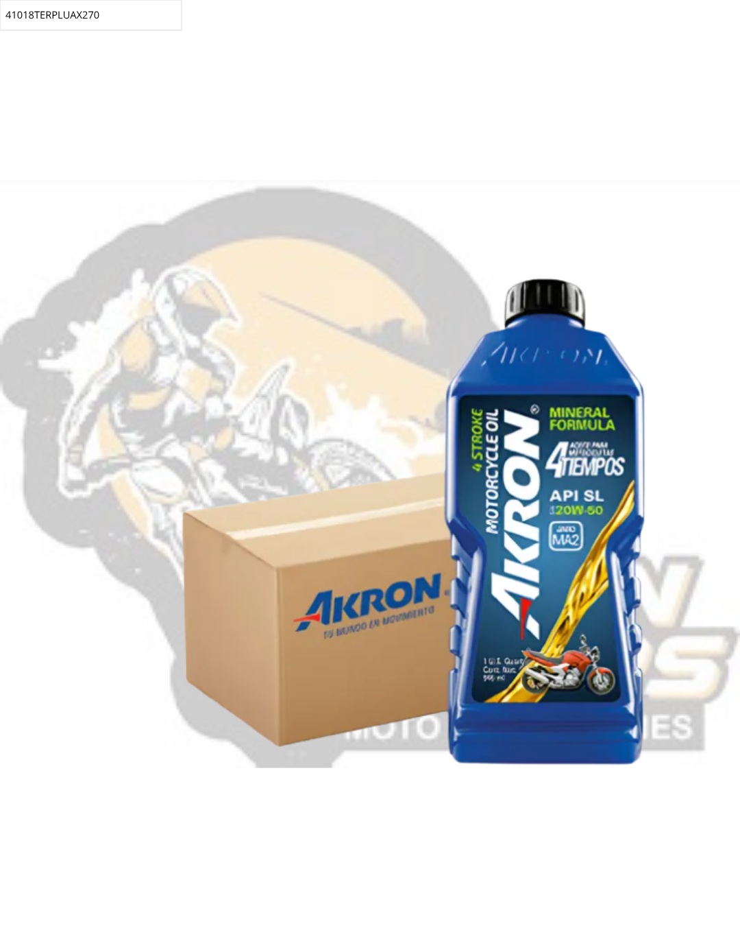 ACEITE AKRON 20W 50 4 TIEMPOS