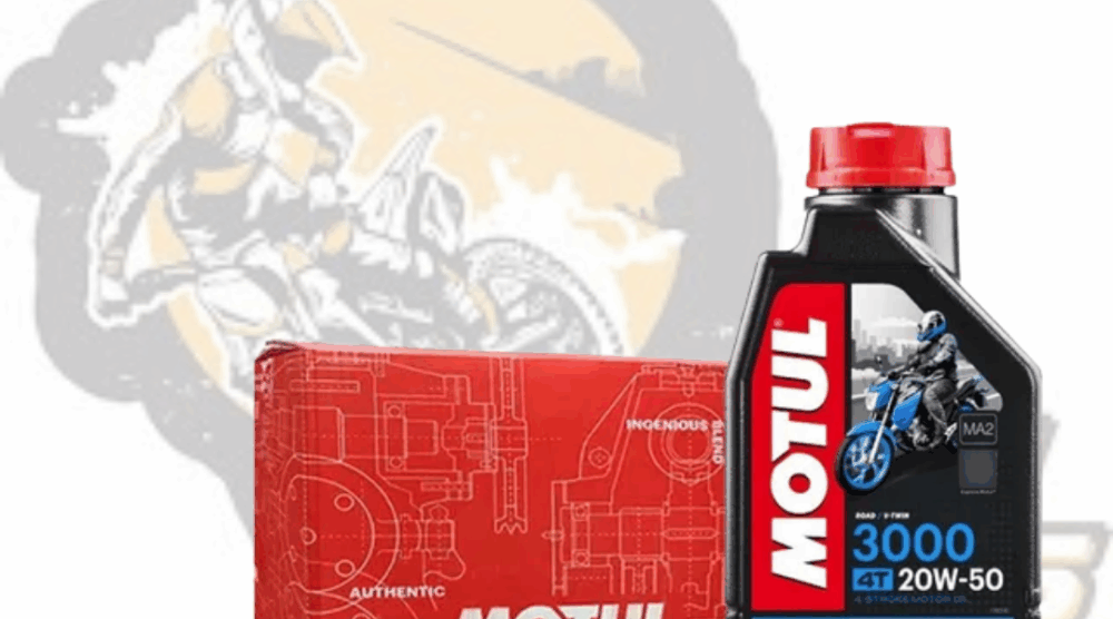 ACEITE MOTUL 20W50 4 TIEMPOS 3000 (CAJA CON 12 PIEZAS)