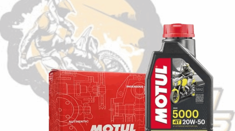 ACEITE  MOTUL 5000 20W50 (CAJA CON 12 PIEZAS)