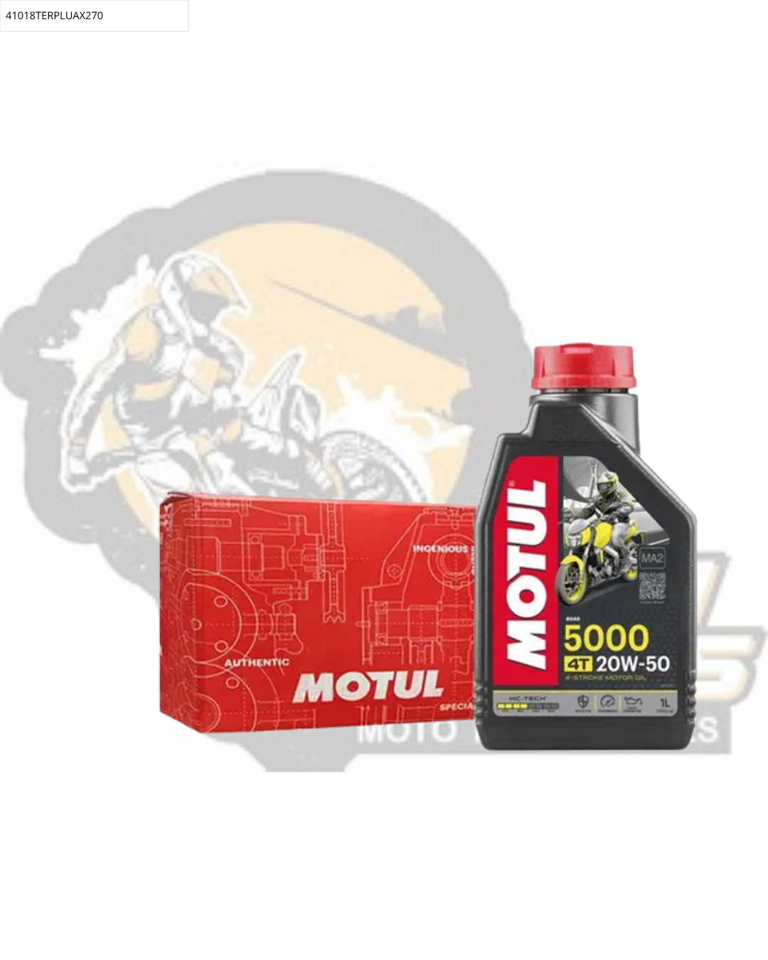 ACEITE  MOTUL 5000 20W50 (CAJA CON 12 PIEZAS)
