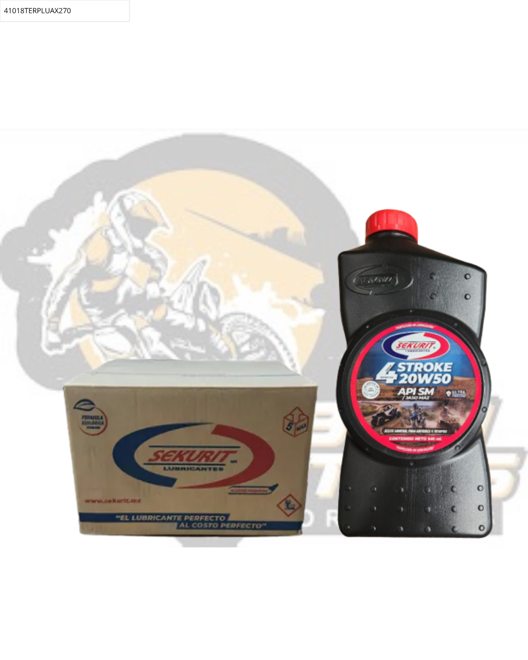 ACEITE SEKURIT MOTO 4T 20W50 HIGH PROTECT (18 PIEZAS POR CAJA)