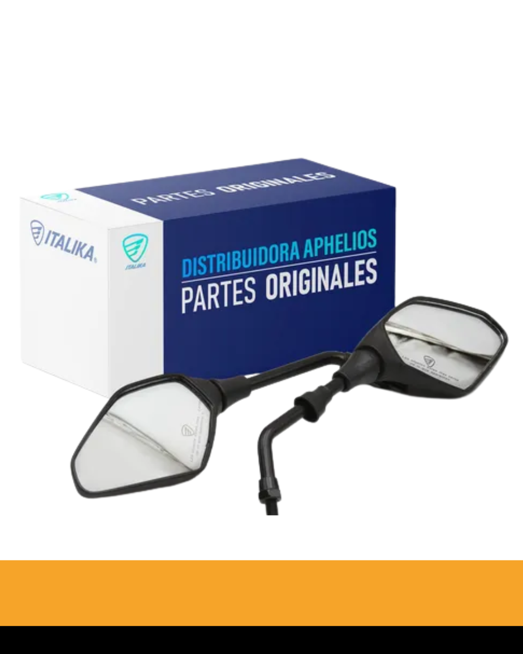 F10010195 JUEGO ESPEJOS CON LOGO Y LEYENDA