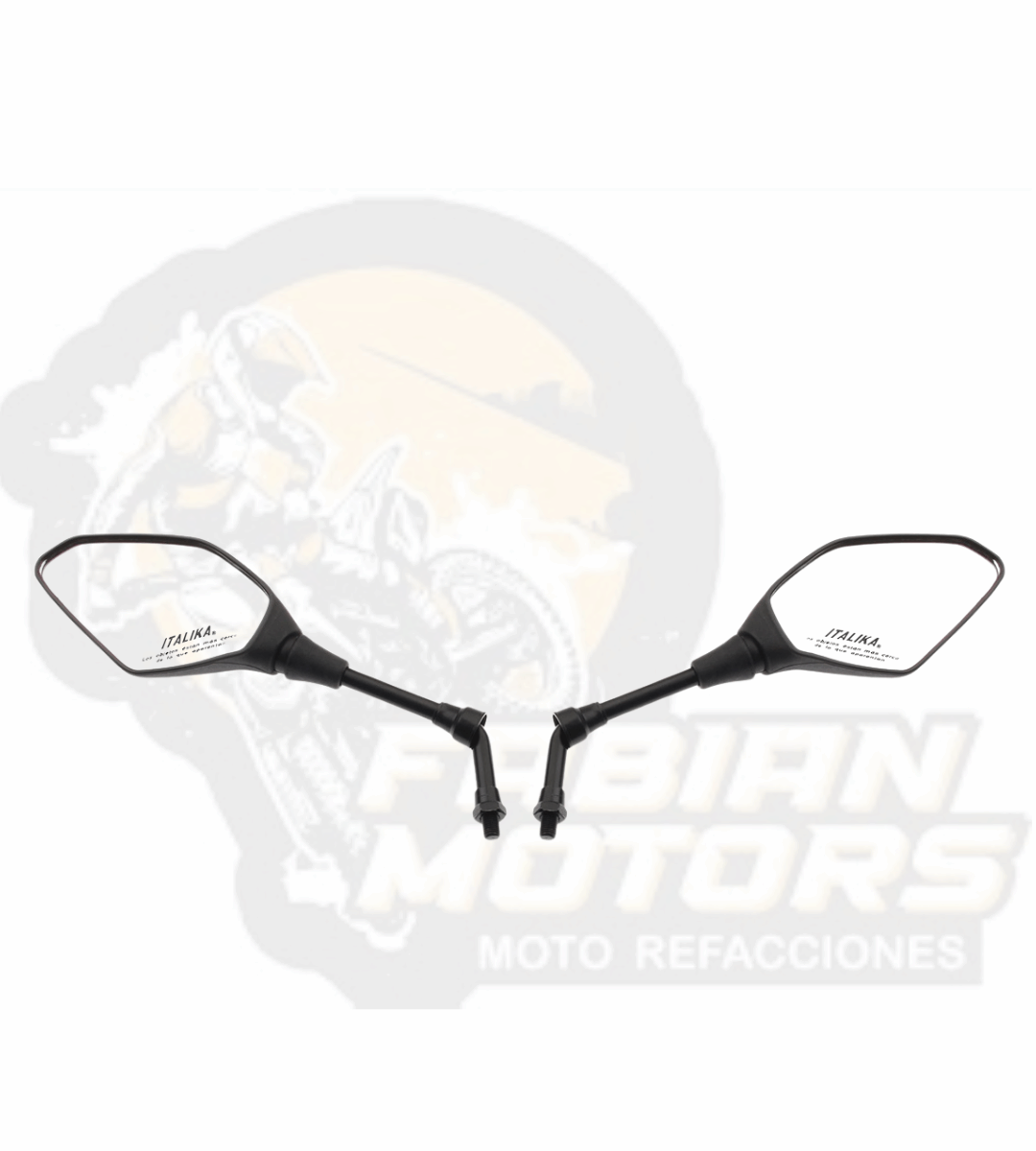 F10010201 JUEGO ESPEJOS CON LOGO Y LEYENDA