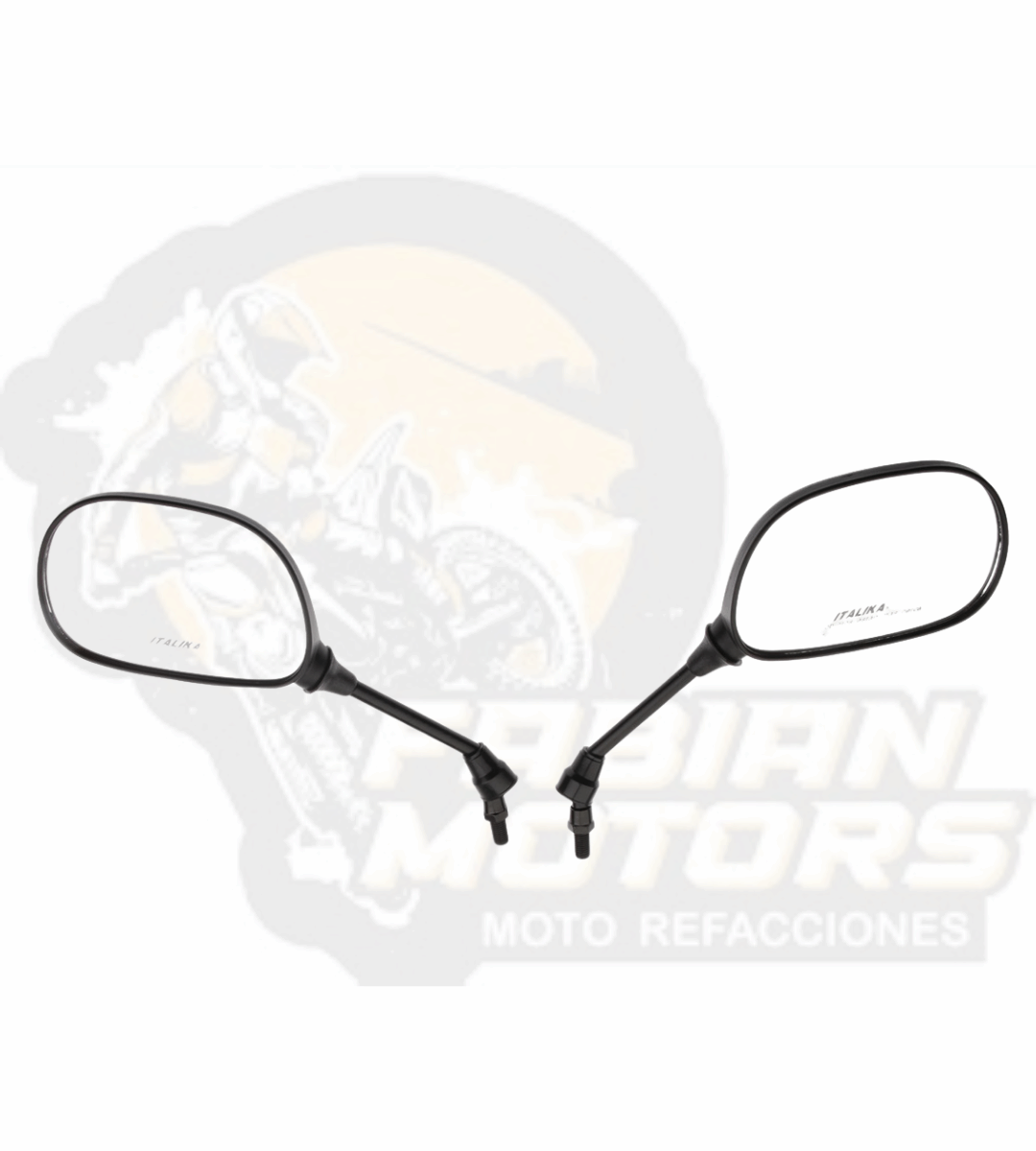 F10010195 JUEGO ESPEJOS CON LOGO Y LEYENDA