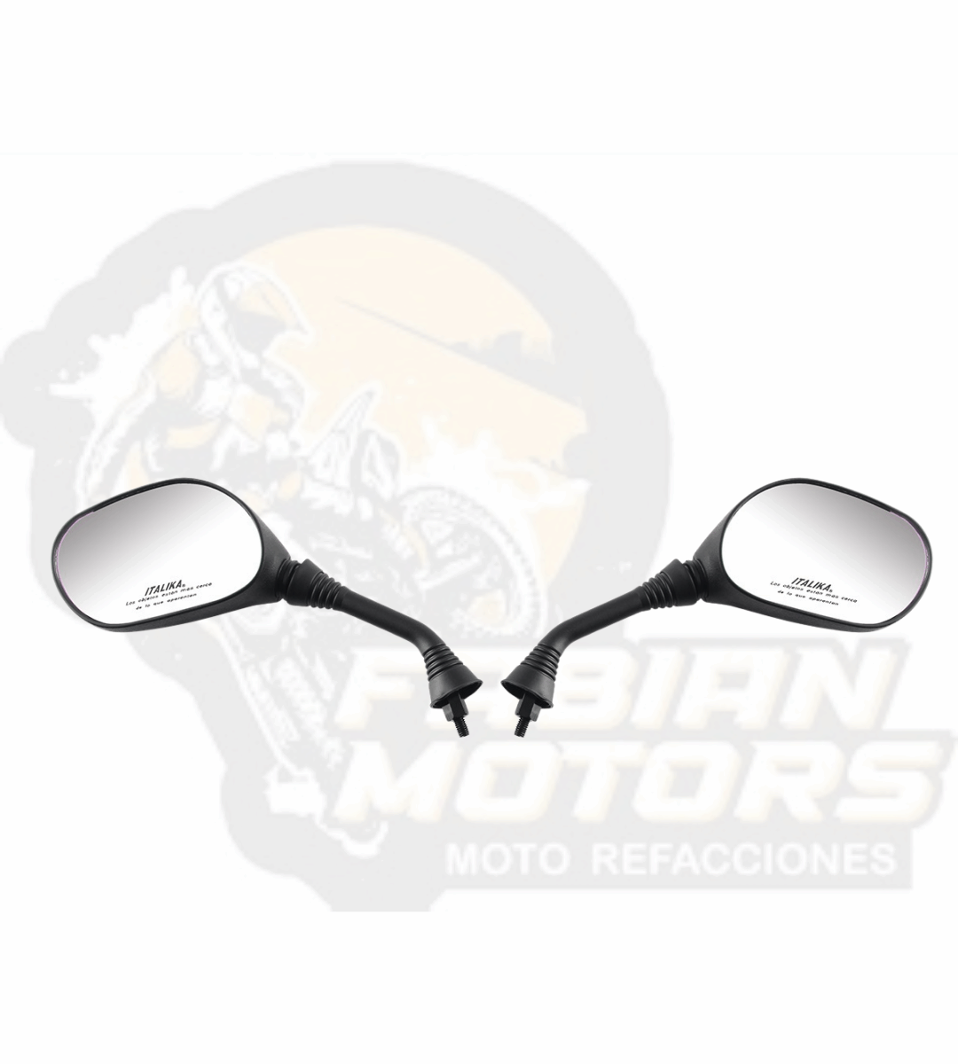 F10010196 JUEGO ESPEJOS CON LOGO Y LEYENDA