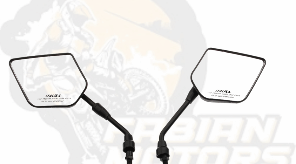 F10010204 JUEGO ESPEJOS CON LOGO Y LEYENDA