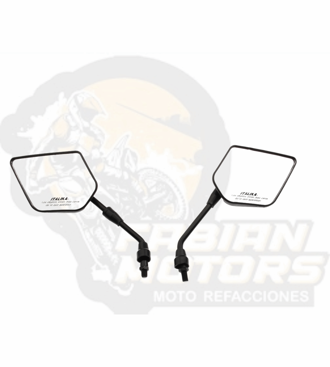 F10010204 JUEGO ESPEJOS CON LOGO Y LEYENDA