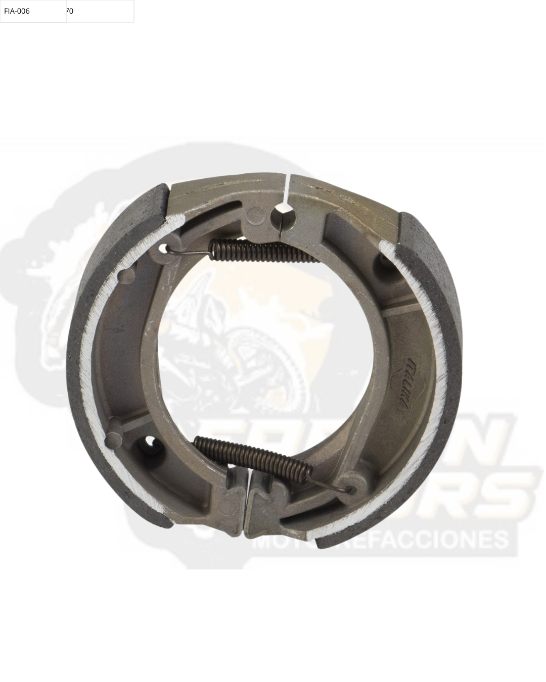 F15020021 ZAPATAS DE FRENO TRASERO