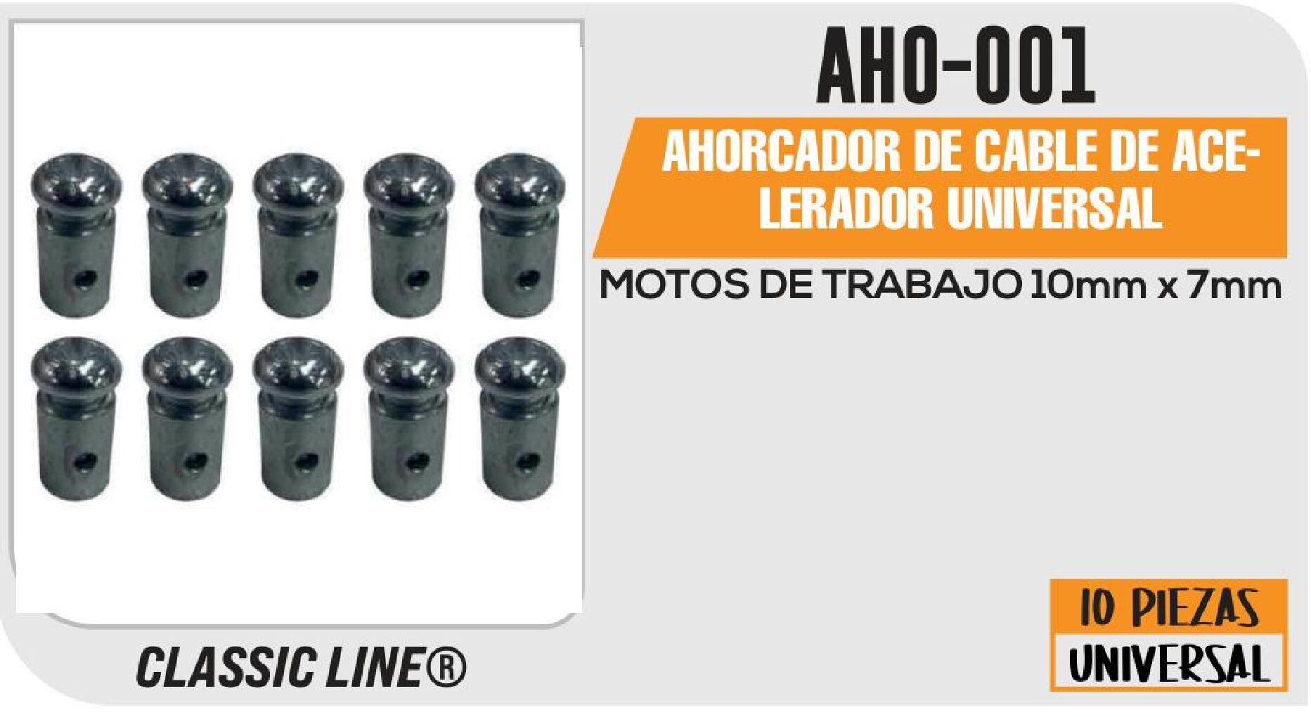 AHORCADOR DE CABLE DE ACELERADOR UNIVERSAL / AHO-001