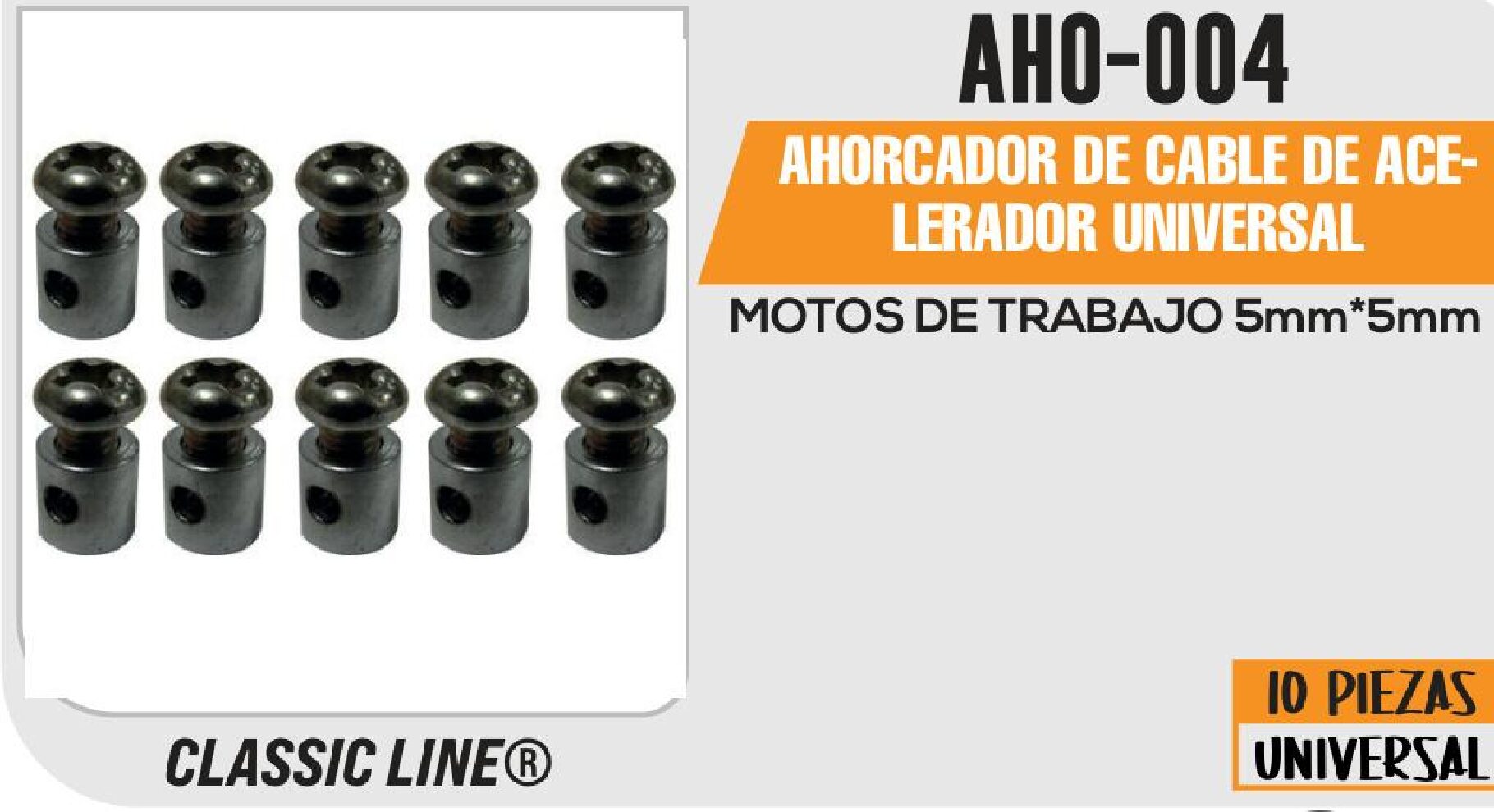 AHORCADOR DE CABLE DE ACELERADOR UNIVERSAL / AHO-004