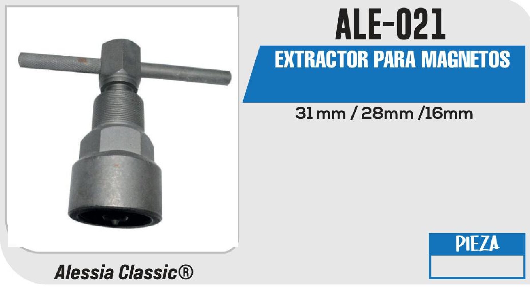 EXTRACTOR PARA MAGNETOS / ALE-021