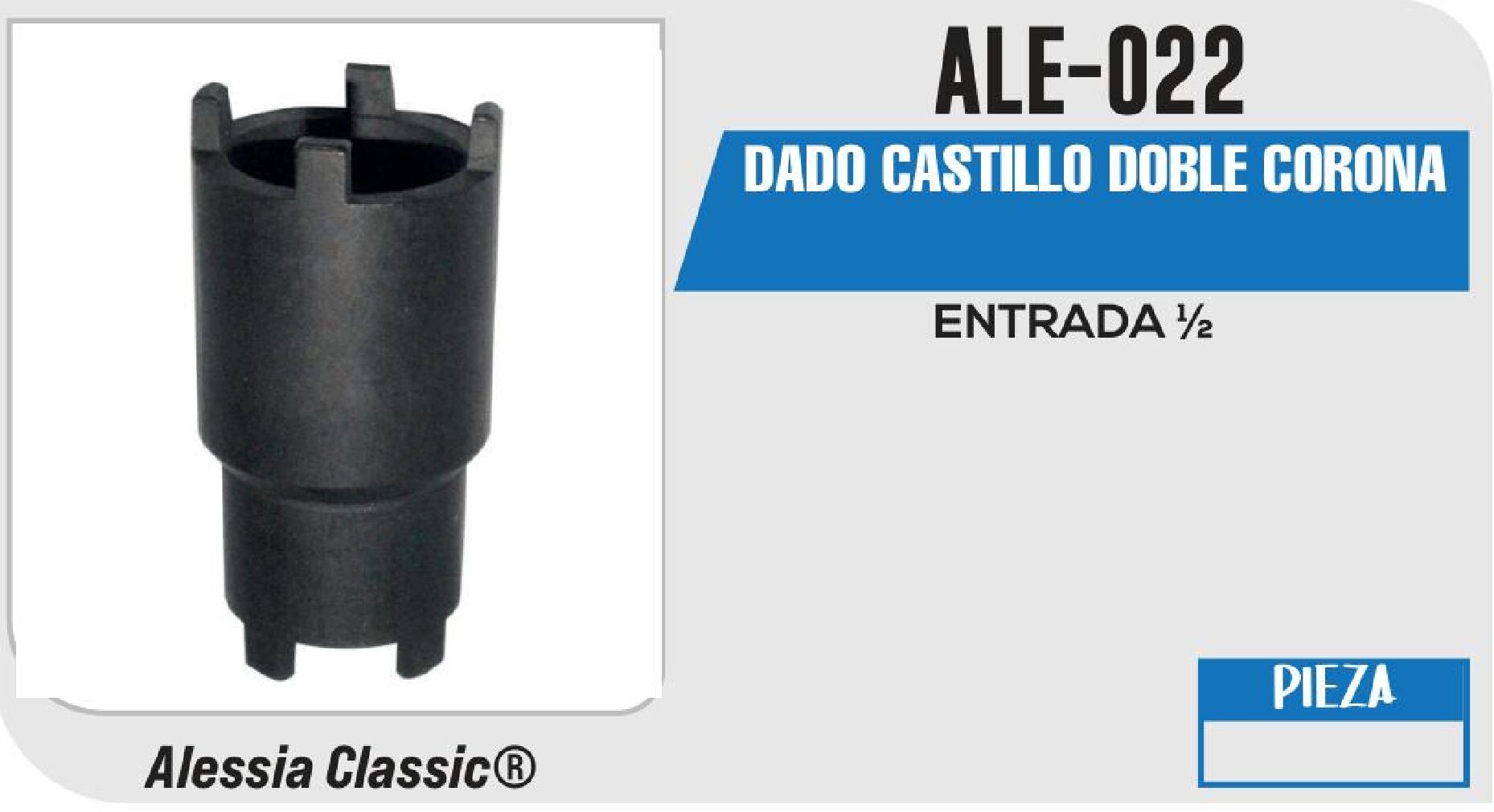 ALE-022 DADO CASTILLO DOBLE CORONA / ALE-022