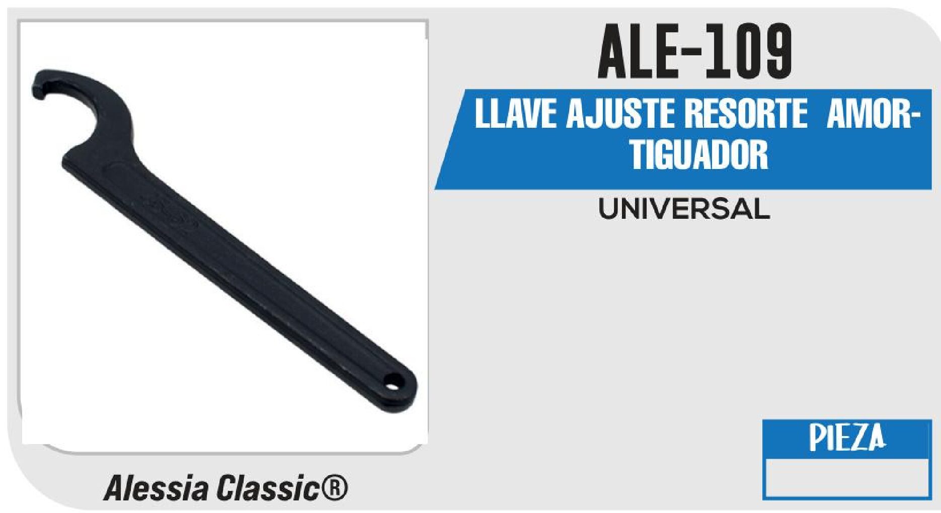 LLAVE AJUSTE RESORTE AMORTIGUADOR / ALE-109