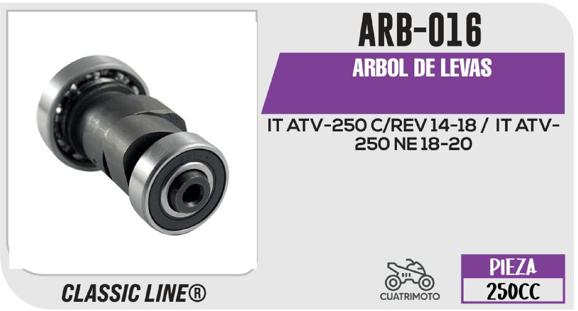 ARBOL DE LEVAS / ARB-016