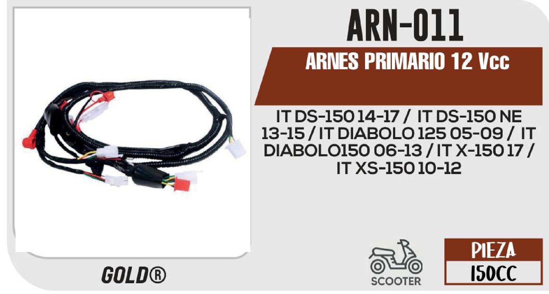 ARNES PRIMARIO 12 Vcc / ARN-011