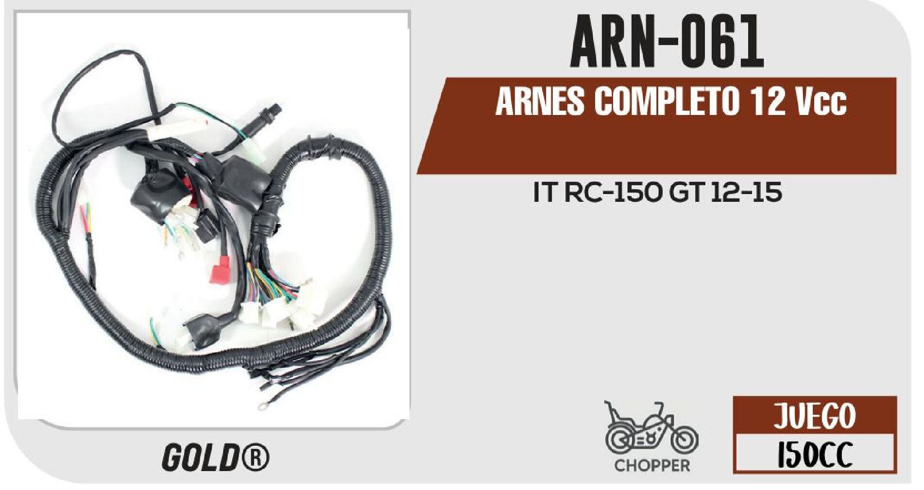 ARNES COMPLETO 12 V / 20 A / ARN-061