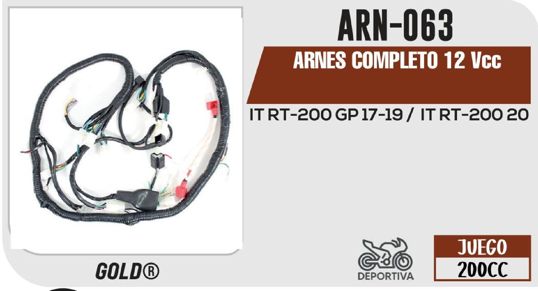 ARNES COMPLETO 12 V / 20 A / ARN-063