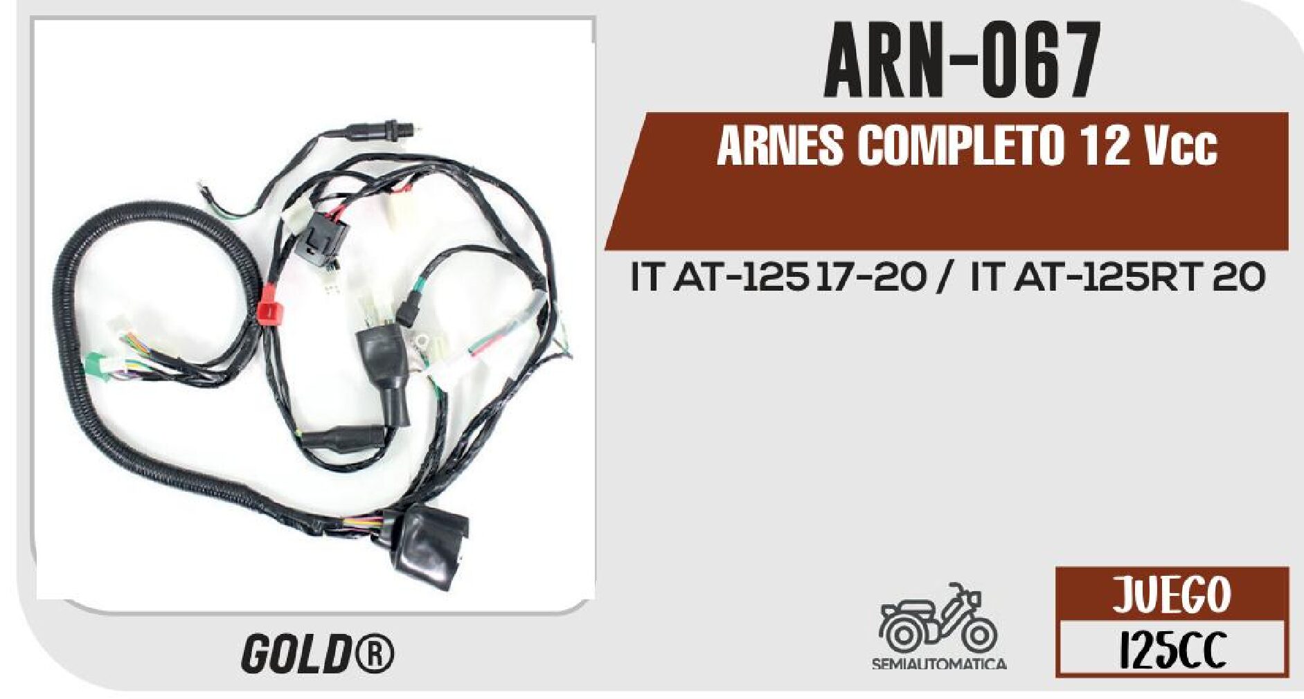 ARNES COMPLETO 12 V / 20 A / ARN-067