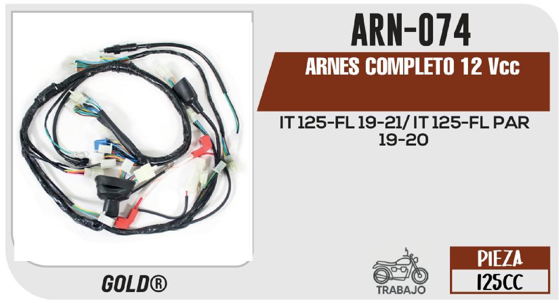 ARNES COMPLETO 12 VCC / ARN-074
