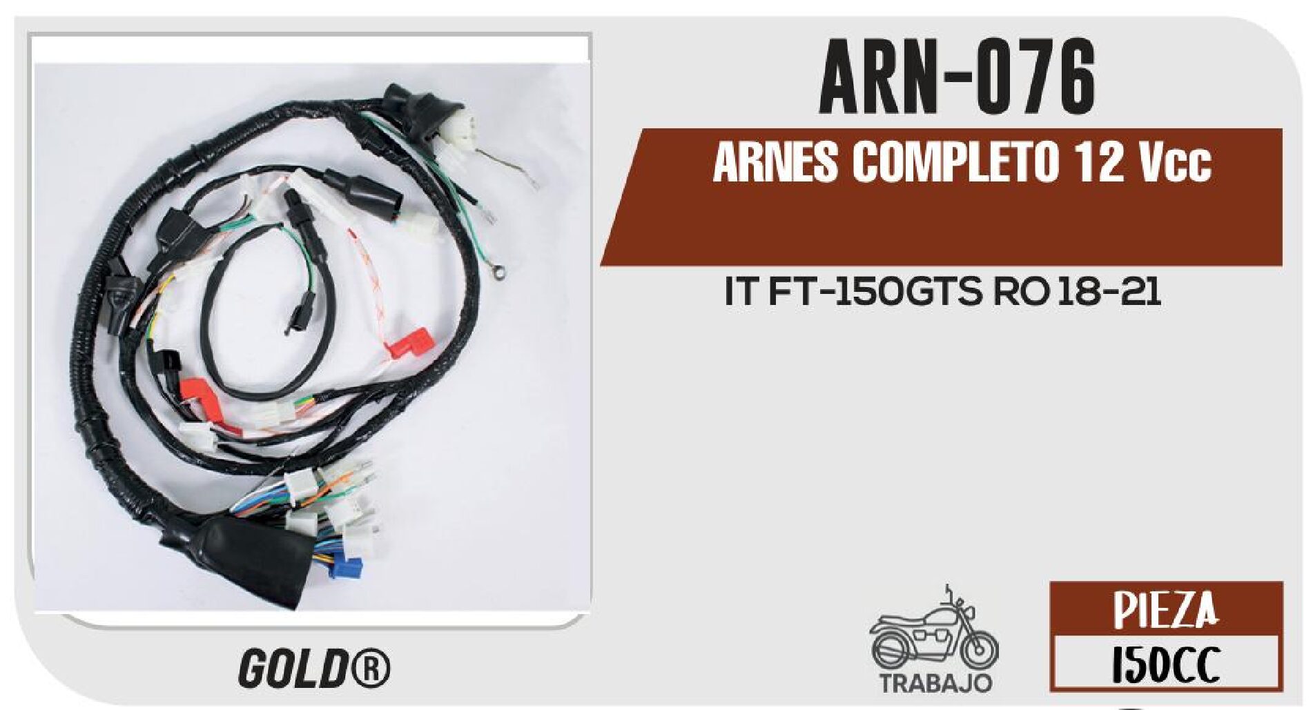 ARNES COMPLETO 12 Vcc / ARN-076