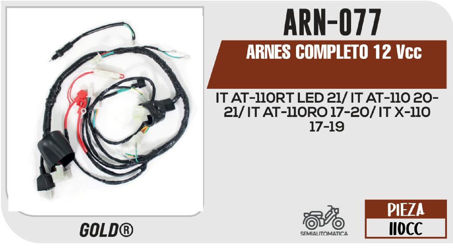 ARNES COMPLETO 12 VCC / ARN-077