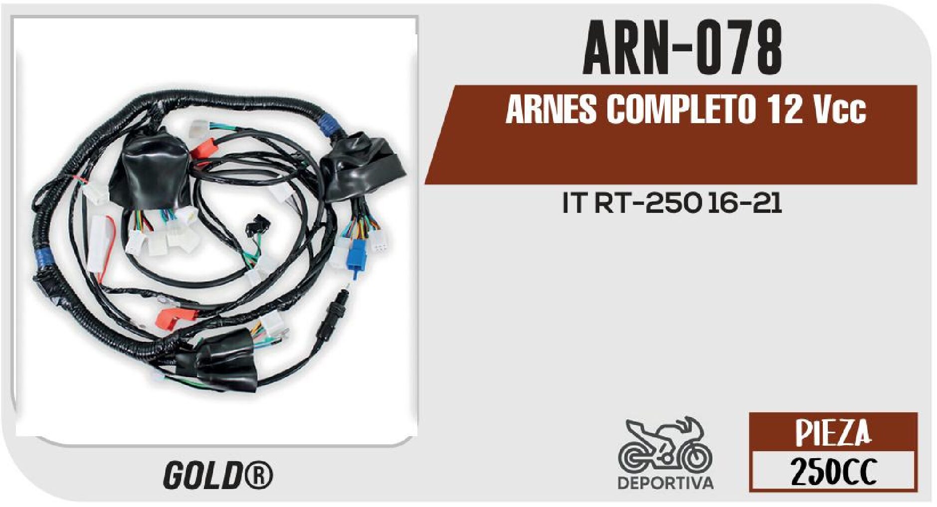 ARNES COMPLETO 12 Vcc / ARN-078