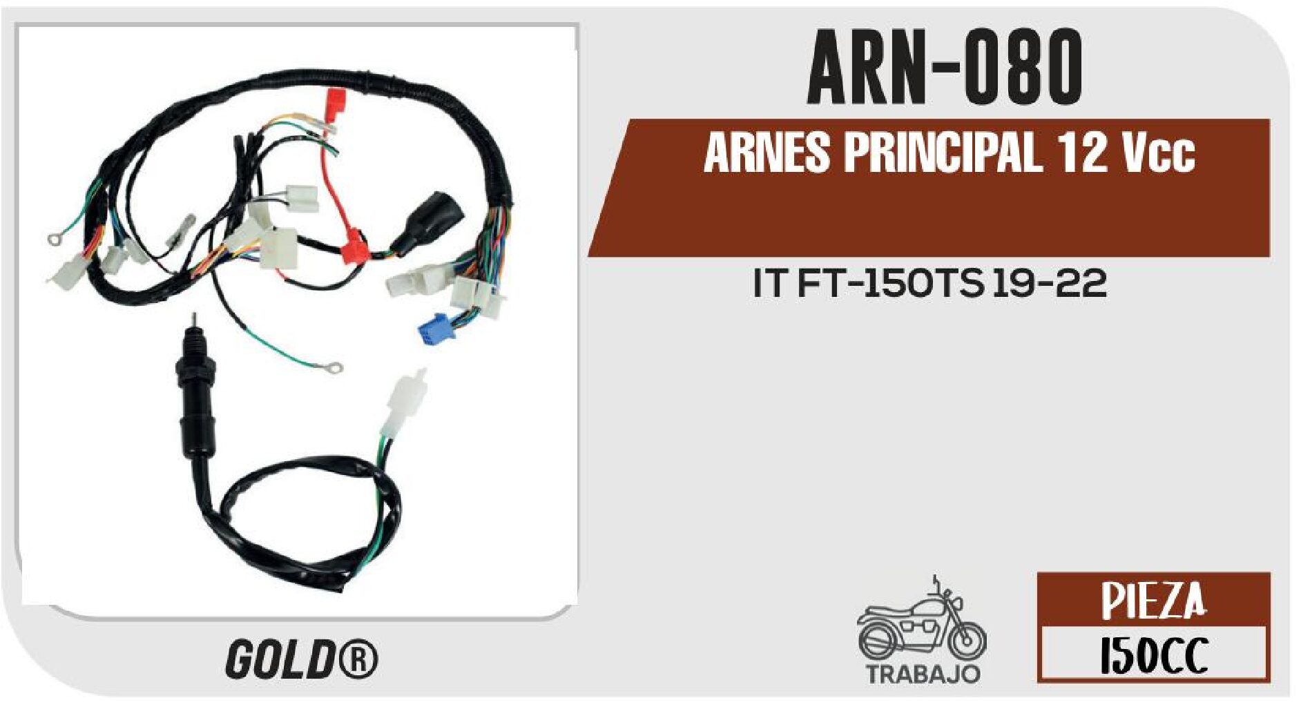 ARNES PRINCIPAL 12 Vcc / ARN-080