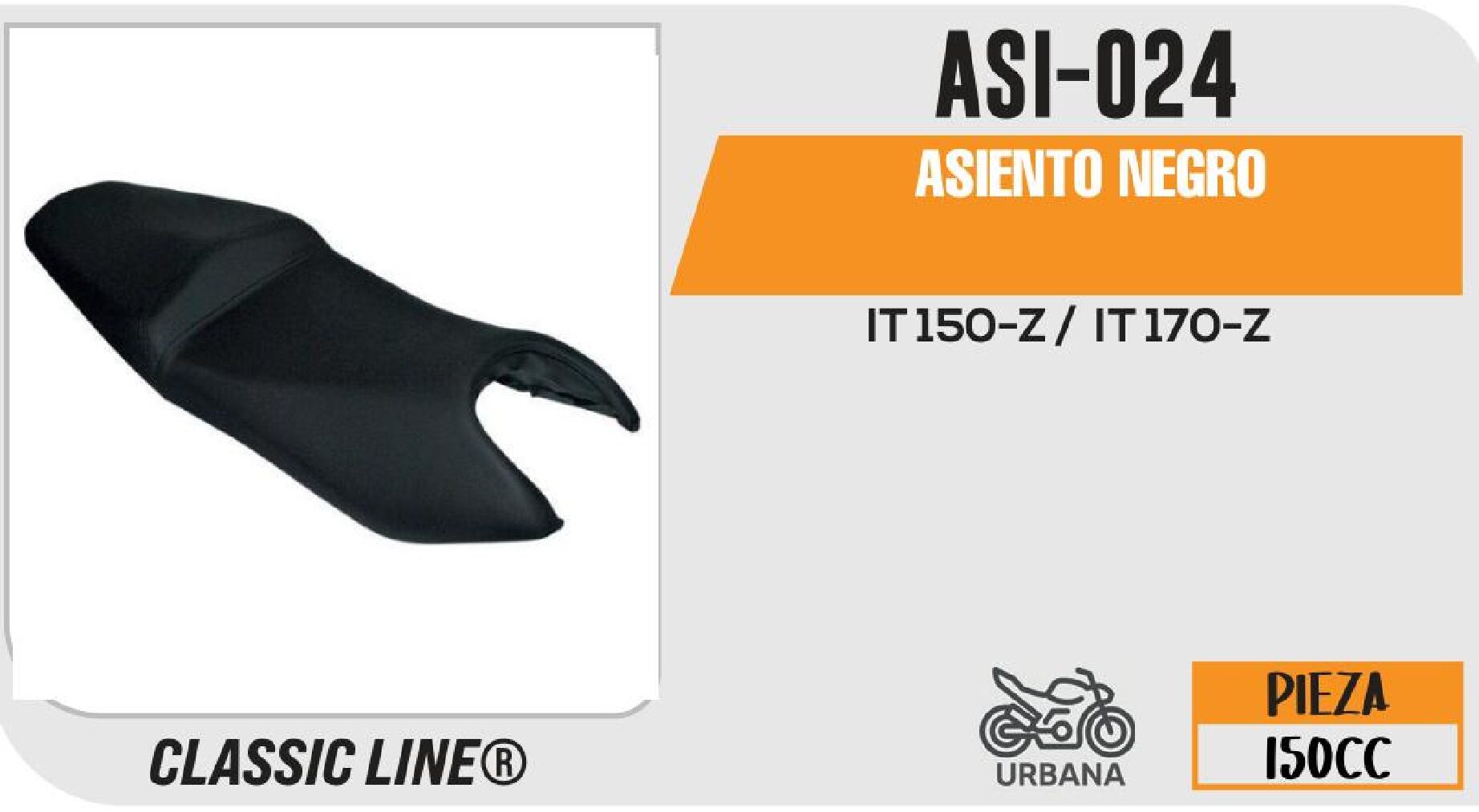 ASIENTO NEGRO / ASI-024