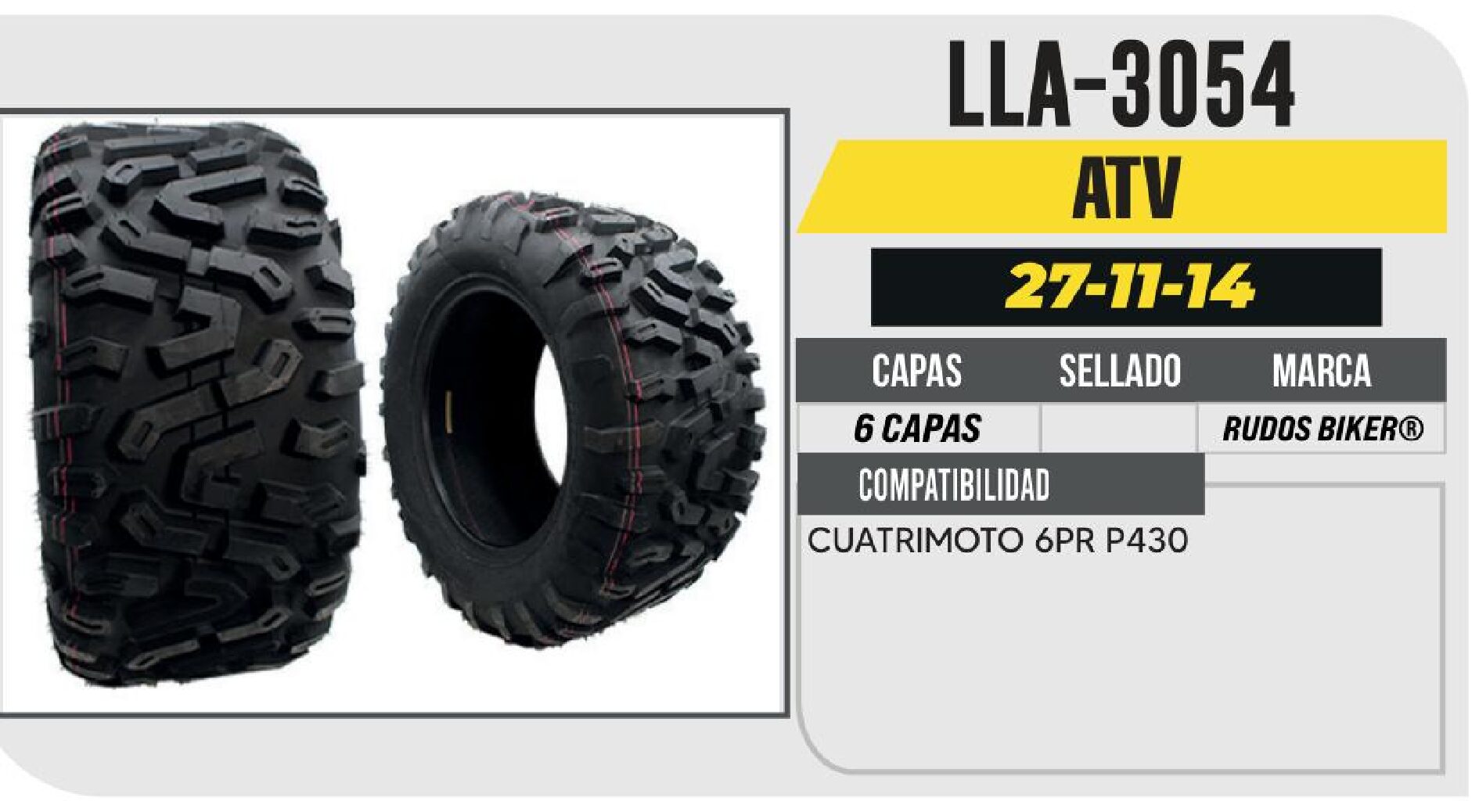 POWER - LLANTA 27-11-14 / LLA-3054