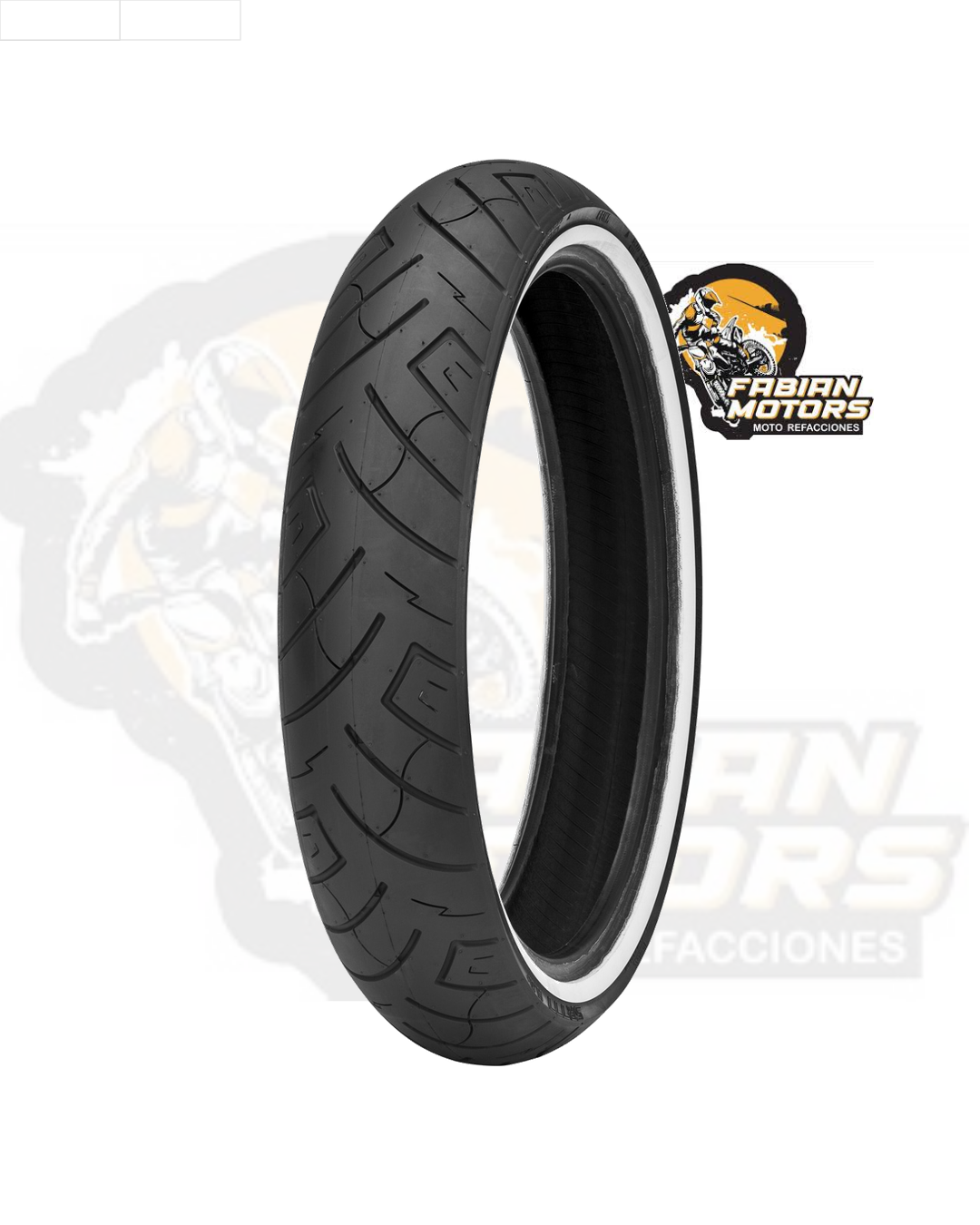 LLANTA SHINKO 90/90-21 54H 4PR TL SR777 WW (CARA BLANCA)