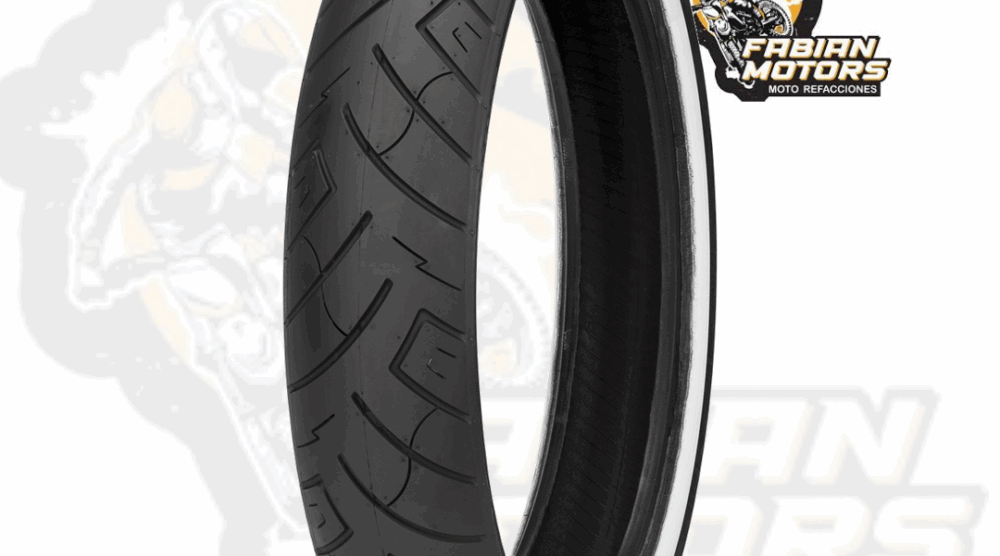 LLANTA SHINKO 120/70-21 REINF. 68V 6PR TL SR777 WW HEAVY DUTY (HD) (CARA BLANCA) DELANTERA