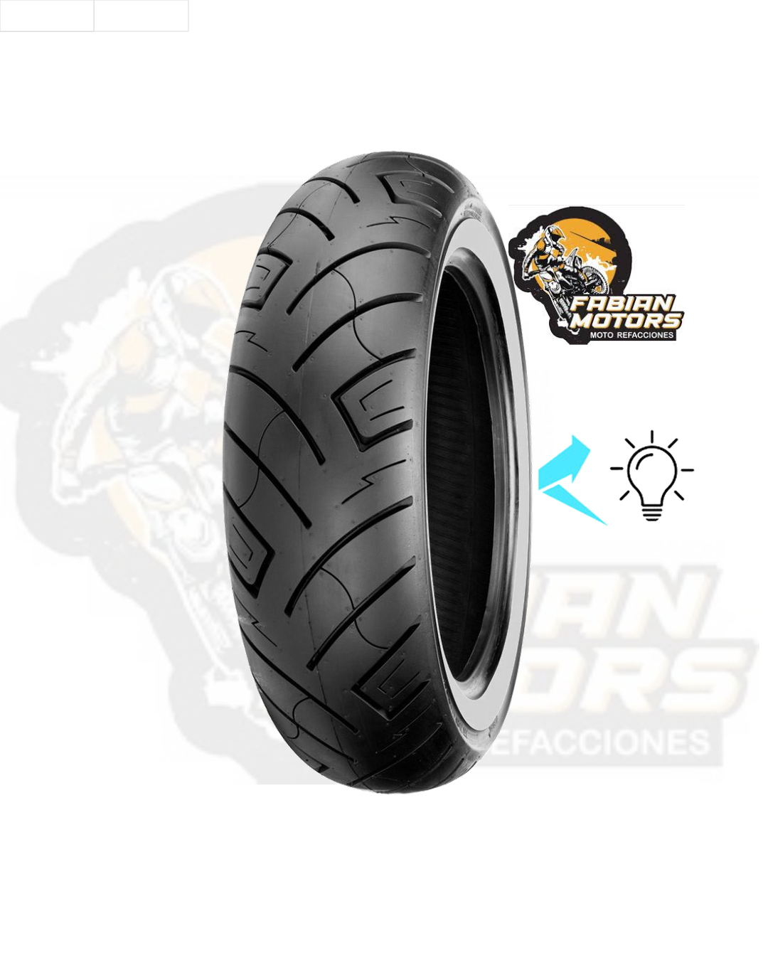 LLANTA SHINKO 150/80B16 77H 6PR TL SR777 HEAVY DUTY (HD) REFLECTOR