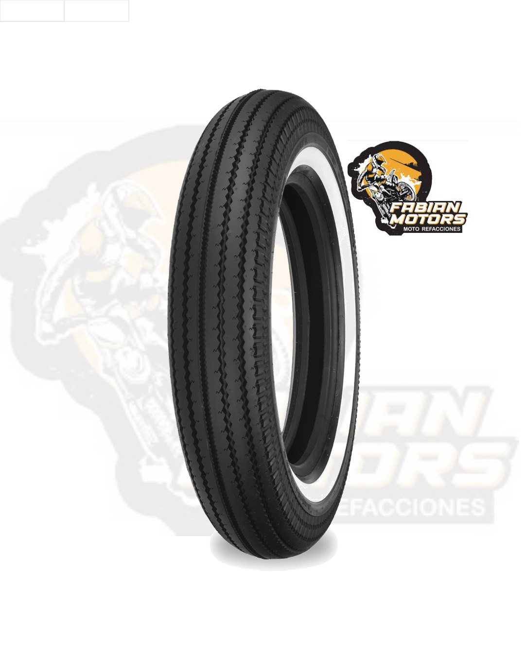 LLANTA SHINKO 5.00-16 72H 6PR TT E270 WW SUPER CLASSIC (CARA BLANCA)