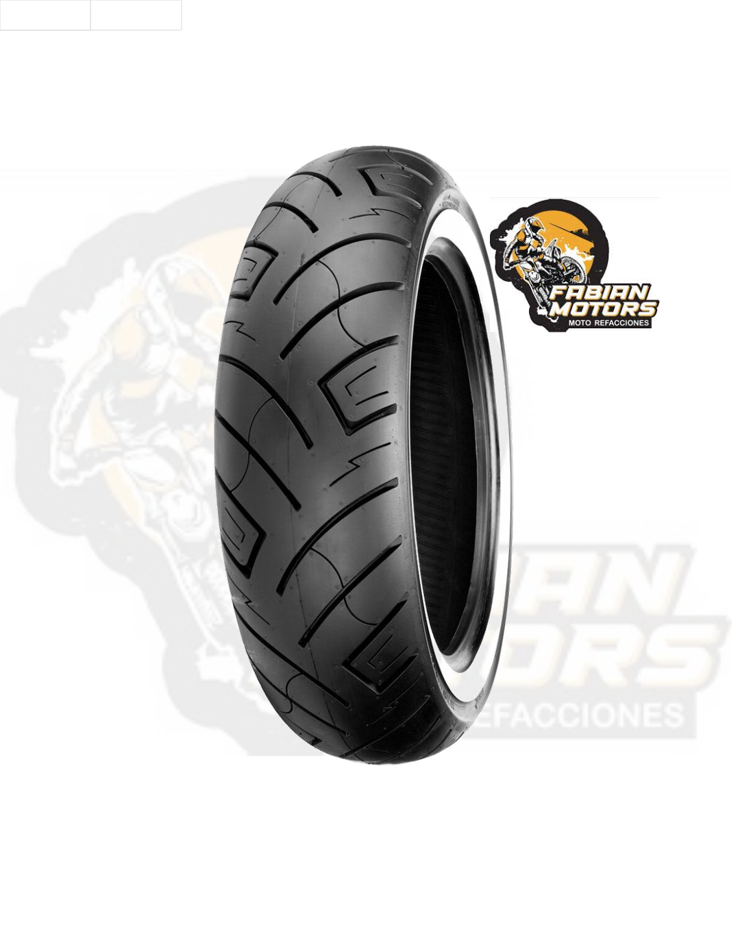 LLANTA SHINKO 160/70-17 79H 6PR TL SR777 (WW) CARA BLANCA