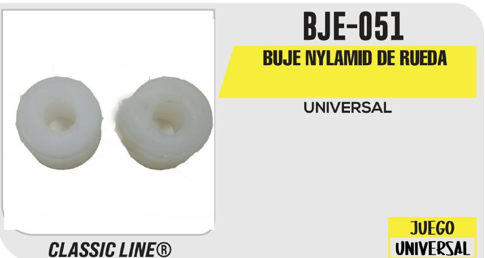 BUJE NYLAMID DE RUEDA / BJE-051