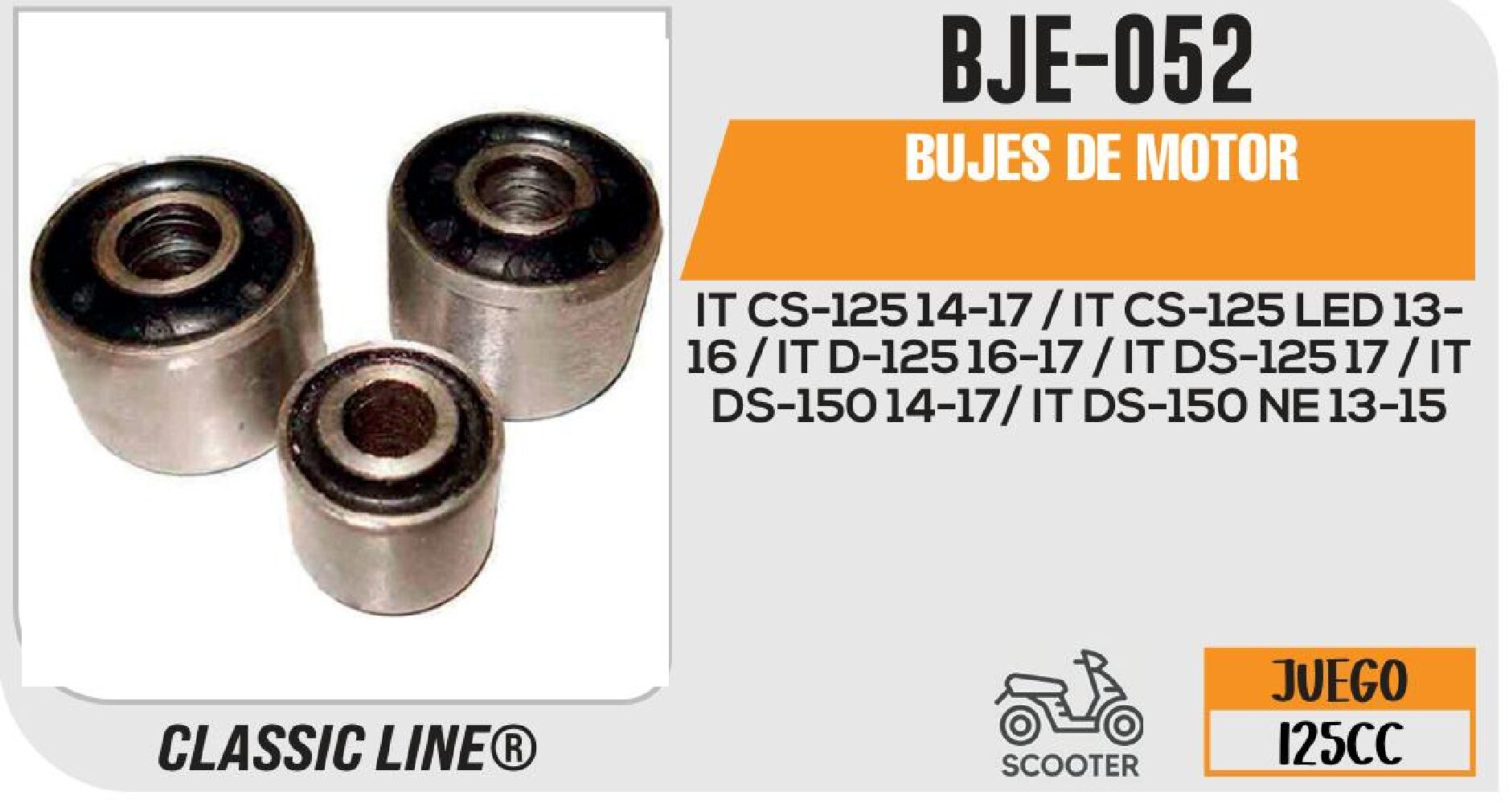 BUJES DE MOTOR / BJE-052