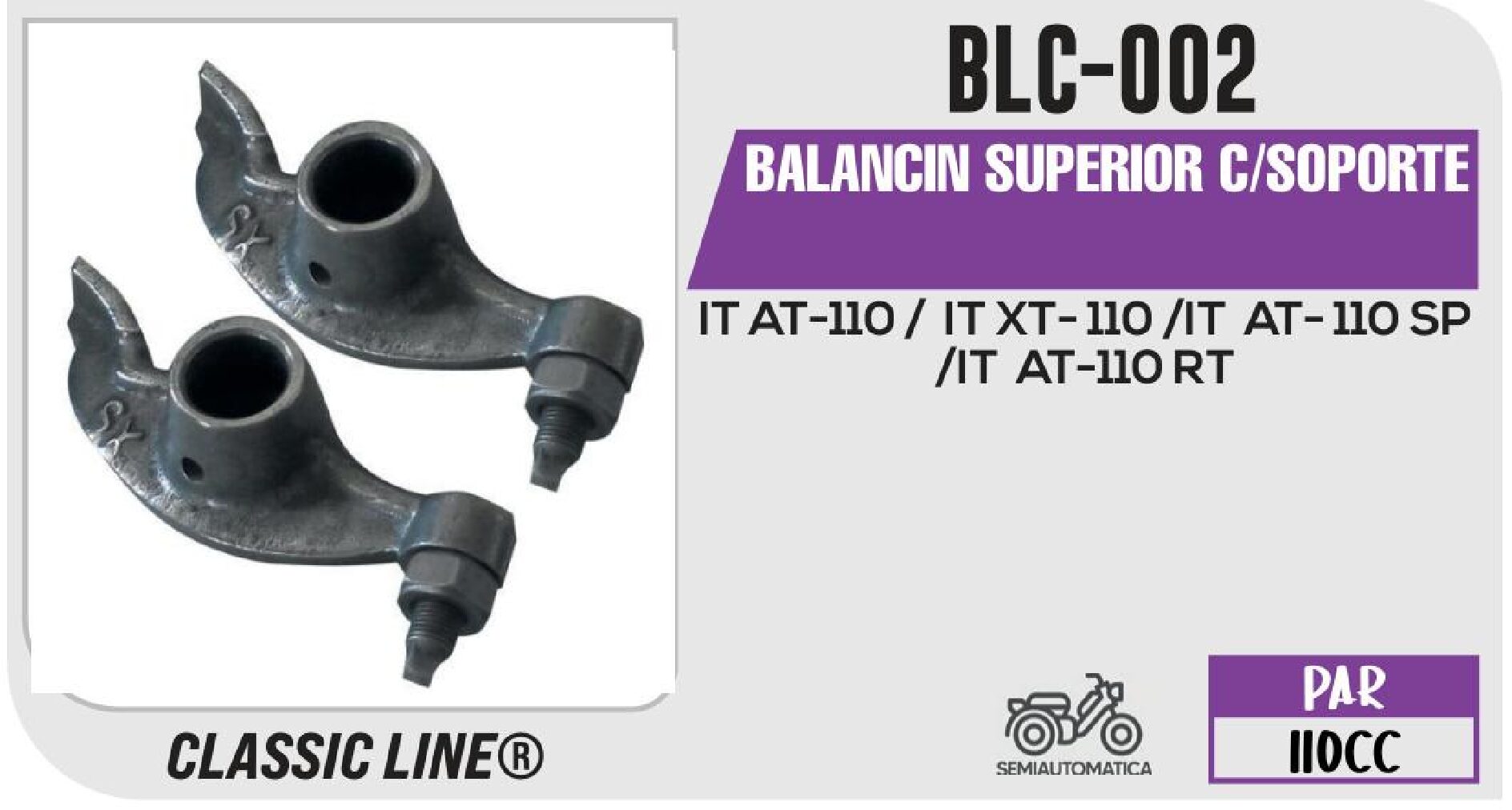BALANCIN SUPERIOR C/SOPORTE / BLC-002