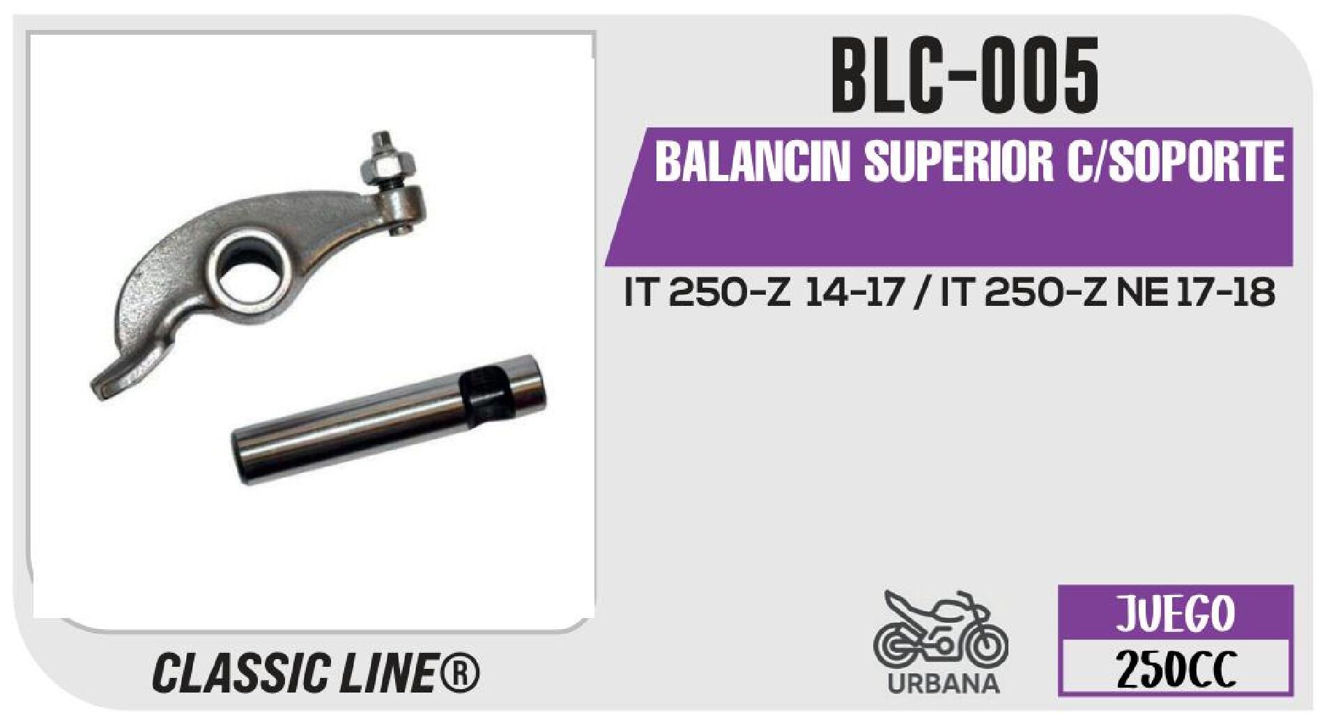 BALANCIN SUPERIOR C/SOPORTE / BLC-005