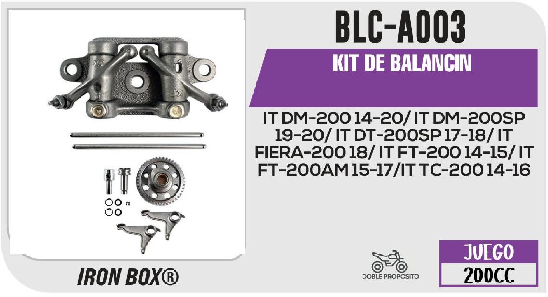 KIT DE BALANCIN / BLC-A003