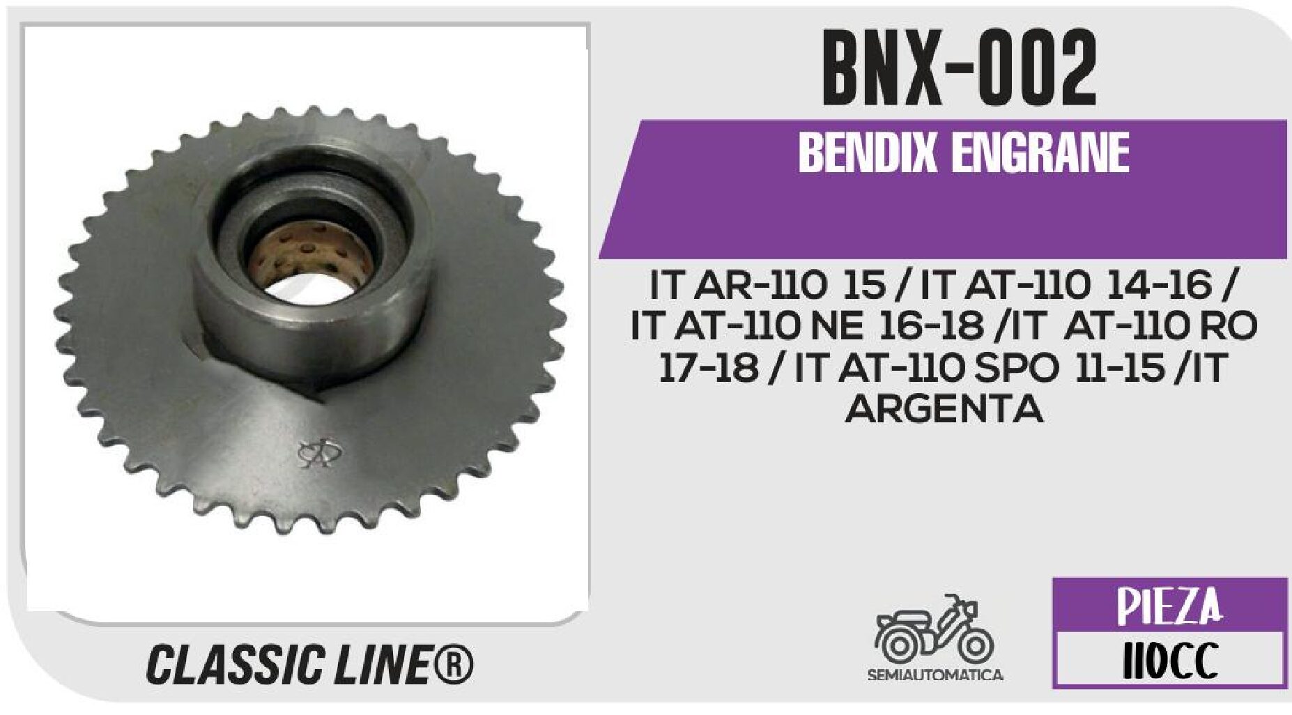 BENDIX ENGRANE / BNX-002
